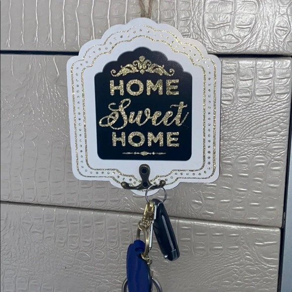 Home sweet home decor key holder wall hook - Picture 5 of 10